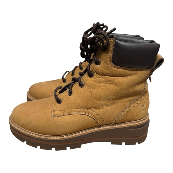 Timberland Cheyenne Nubuck Lace Up Boots Size 7.5 - Picture 2 of 9